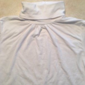 Women's Lands-End light-weight turtleneck top - S